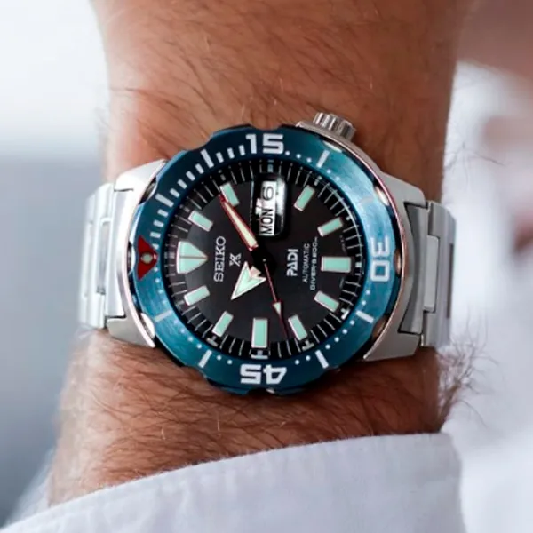 Ceas de mână pentru bărbați Seiko SRPE27K1 Mecanic/ 42 mm photo 5
