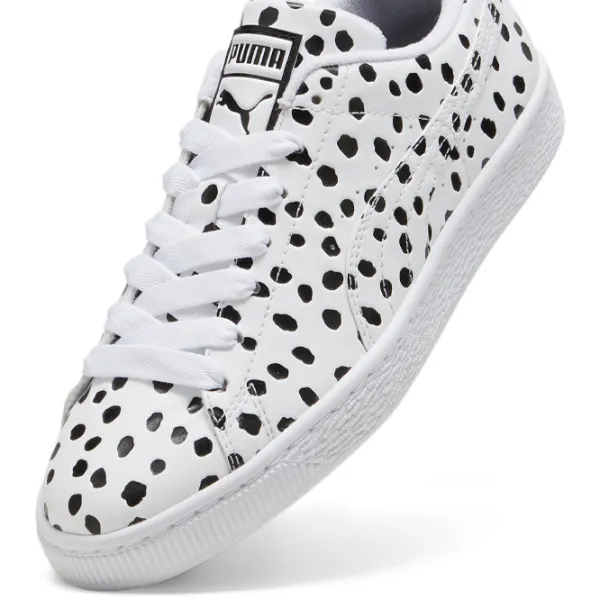 Ghete pentru femei Puma Basket Dalmatian Wns Primăvară - vară/ White photo 4