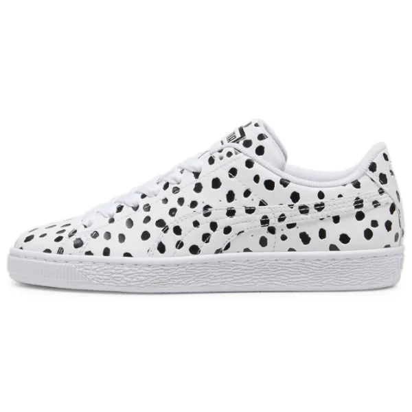 Кеды для женщин Puma Basket Dalmatian Wns Весна - лето/ Белый photo 2