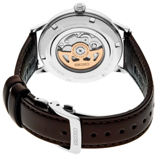 Ceas de mână pentru bărbați Seiko SRPJ17J1 Mecanic/ 39 mm photo 3 Ceas de mână pentru bărbați Seiko SRPJ17J1 Mecanic/ 39 mm photo 3