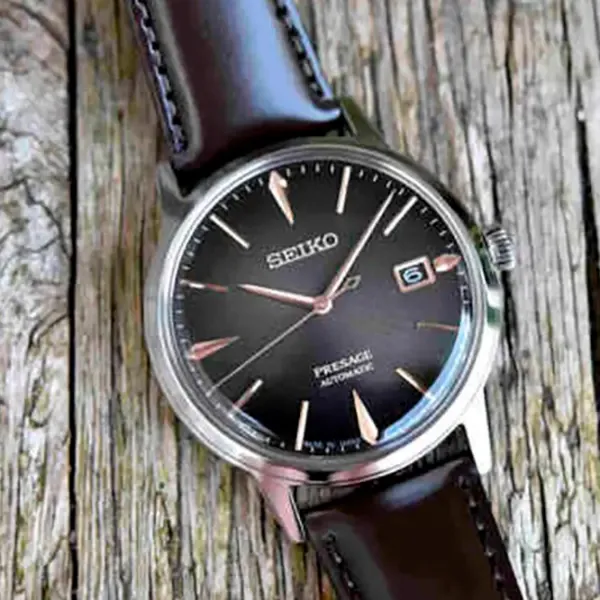 Ceas de mână pentru bărbați Seiko SRPJ17J1 Mecanic/ 39 mm photo 5 Ceas de mână pentru bărbați Seiko SRPJ17J1 Mecanic/ 39 mm photo 5