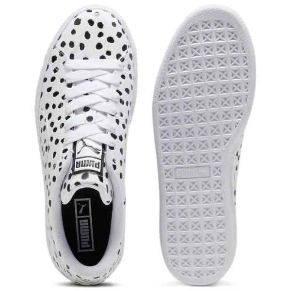 Кеды для женщин Puma Basket Dalmatian Wns Весна - лето/ Белый photo 6
