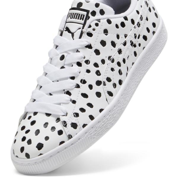 Кеды для женщин Puma Basket Dalmatian Wns Весна - лето/ Белый photo 4