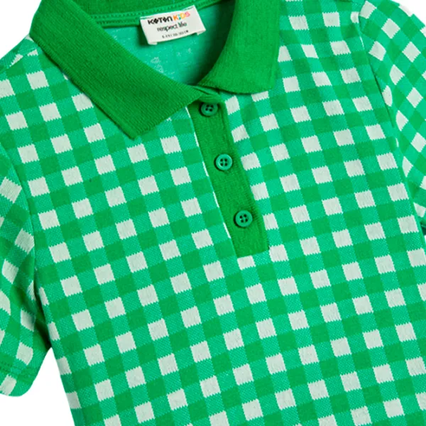 Tricou pentru fete Koton 4SKG10176AK 146 - 152 cm / Green photo 3