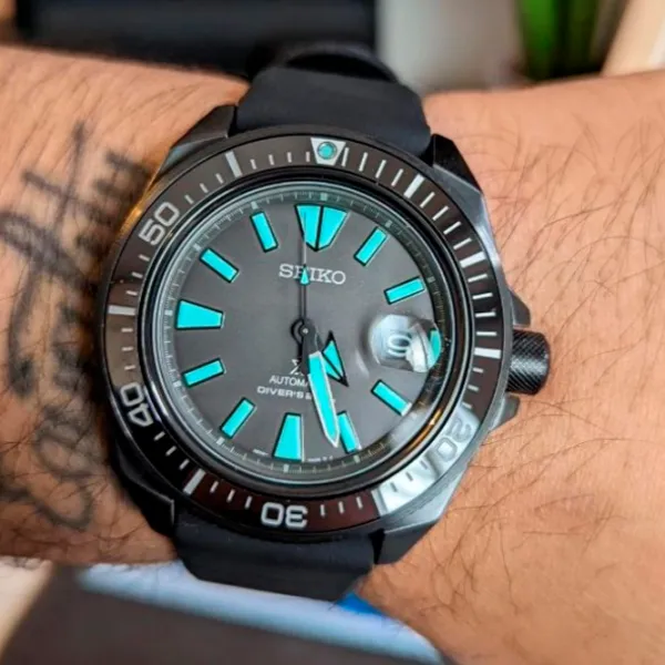 Ceas de mână pentru bărbați Seiko SRPH97K1 Mecanic/ 44 mm photo 7