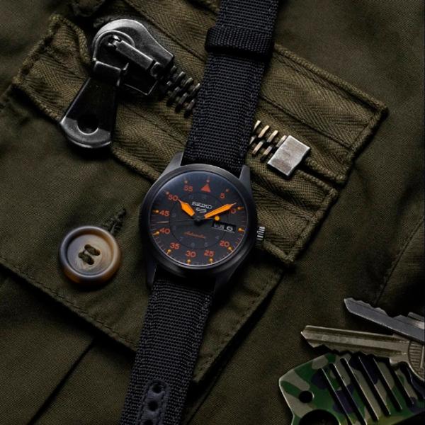 Ceas de mână pentru bărbați Seiko SRPH33K1 Mecanic/ 39 mm photo 3