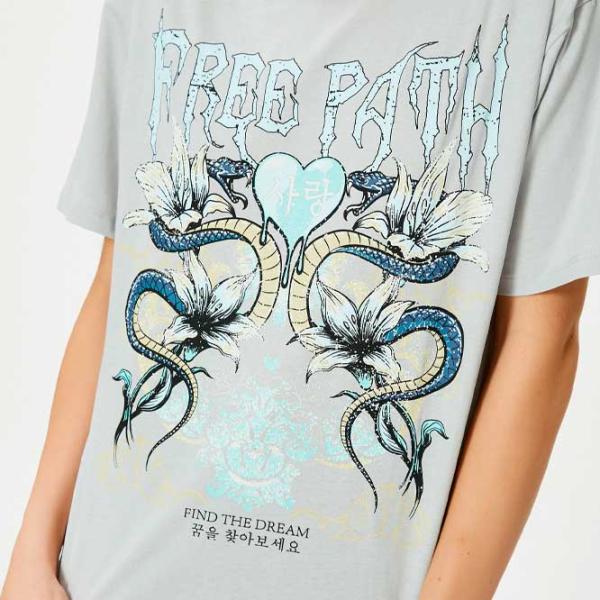 Tricou pentru femei Koton 4SAL10634IK 100% bumbac/ Gray photo 6