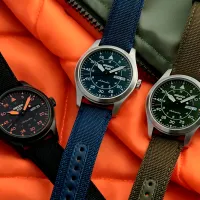 Ceas de mână pentru bărbați Seiko SRPH31K1 Mecanic/ 39 mm photo 4