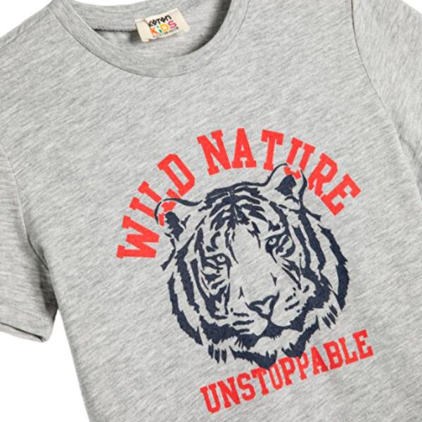 Футболка для мальчиков Koton 4SKB10270TK 152/ Серый photo 3