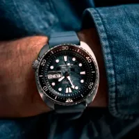 Ceas de mână pentru bărbați Seiko SRPF77K1 Mecanic/ 45 mm photo 7