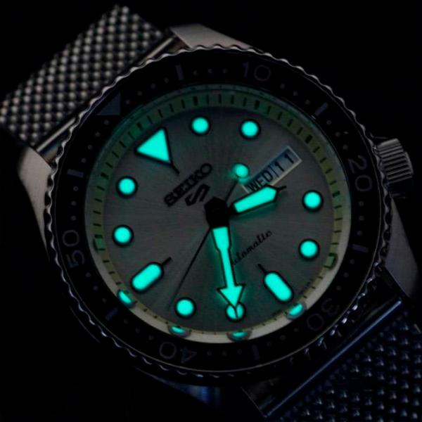 Ceas de mână pentru bărbați Seiko SRPE75K1 Mecanic/ 42 mm photo 6