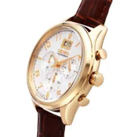 Ceas de mână pentru bărbați Seiko SPC088P1 Cuarț/ 42 mm photo 4