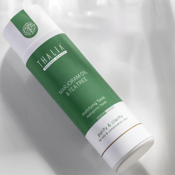 Tonic pentru față Thalia Marjoram Oil & Tea Tree 200 ml photo 5 Tonic pentru față Thalia Marjoram Oil & Tea Tree 200 ml photo 5
