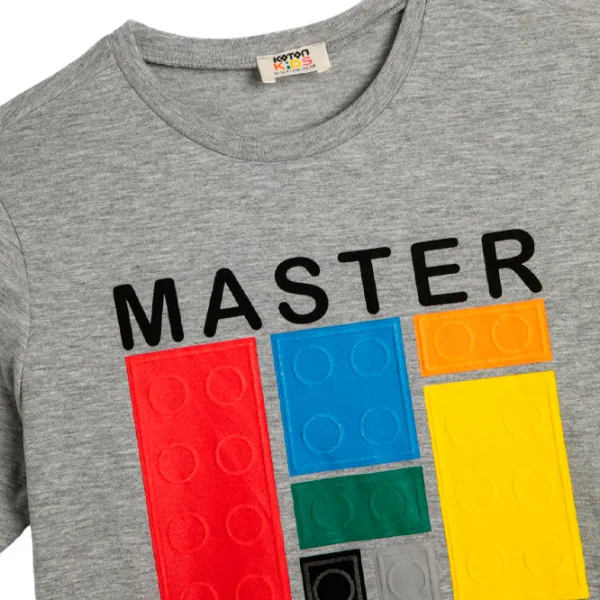 Футболка для мальчиков Koton 4SKB10054TK 152/ Серый photo 3