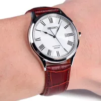 Ceas de mână pentru bărbați Seiko SGEG97P1 Cuarț/ 40 mm photo 6
