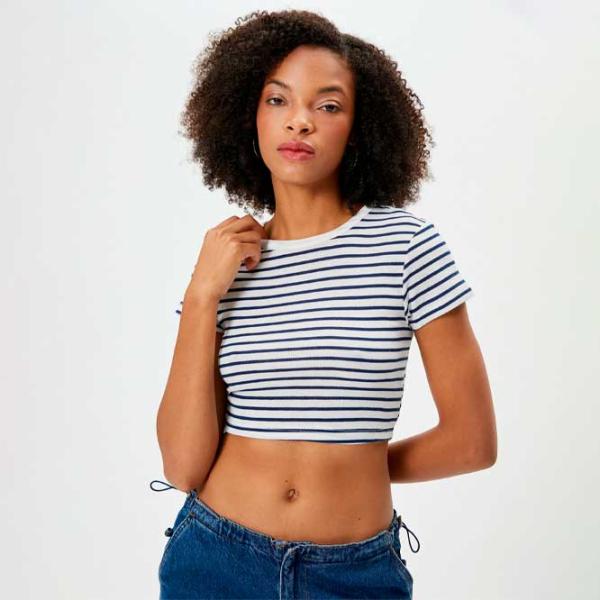 Футболка для женщин Koton 4SAL10076IK 35% вискоза/ Белый photo 2