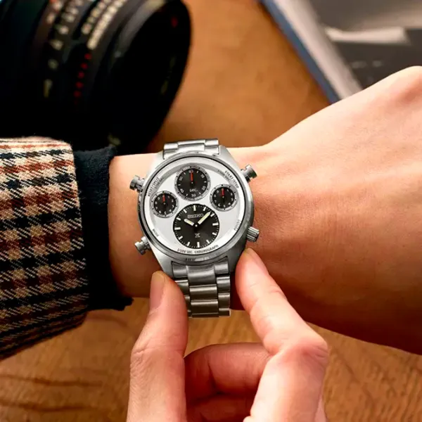 Ceas de mână pentru bărbați Seiko SFJ009P1 Cuarț/ 42 mm photo 4 Ceas de mână pentru bărbați Seiko SFJ009P1 Cuarț/ 42 mm photo 4