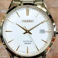 Ceas de mână pentru bărbați Seiko SGEH72P1 Cuarț/ 40 mm photo 2