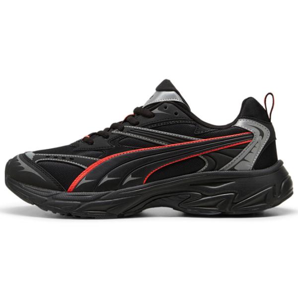 Adidași pentru bărbați Puma Morphic Reflective 47/ Black Red photo 2