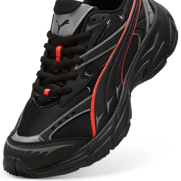 Кроссовки для мужчин Puma Morphic Reflective 42/ Чёрный Красный photo 5