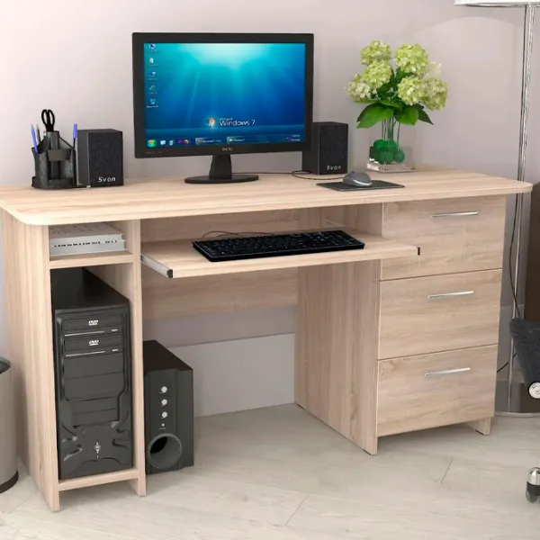 Офисный стол Fabrik Home СК-11 ДСП/ Дуб Сонома photo 4