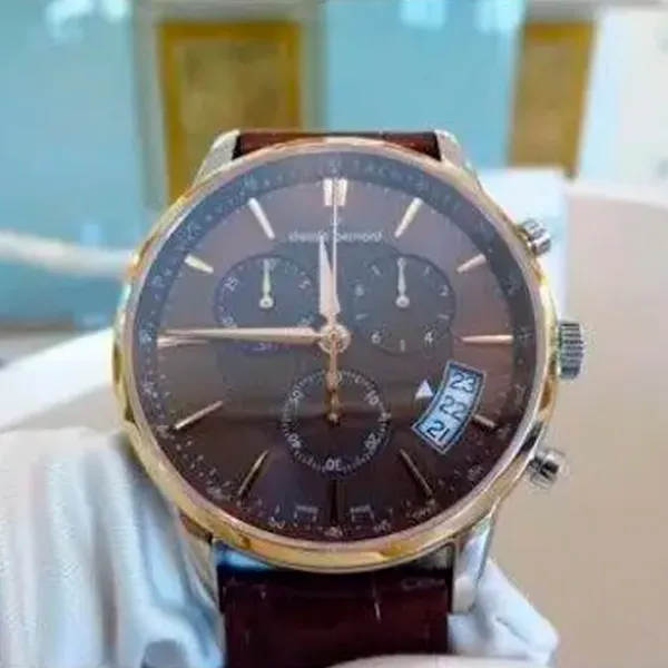 Наручные часы для мужчин Claude Bernard 01002 37R BRIR Кварцевый/ 42 мм photo 3 Наручные часы для мужчин Claude Bernard 01002 37R BRIR Кварцевый/ 42 мм photo 3