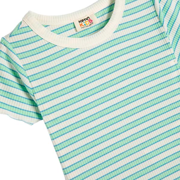 Tricou pentru fete Koton 4SKG10090AK 158 - 164 cm / Green photo 3