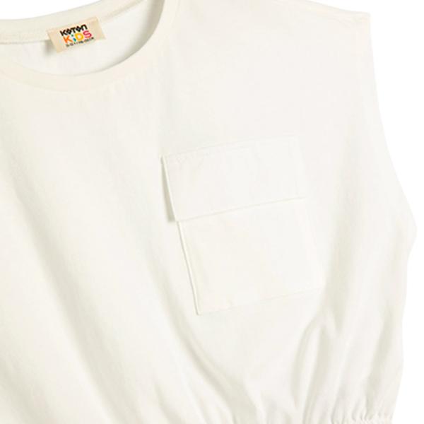 Tricou pentru fete Koton 4SKG10259AK 146 - 152 cm / Beige photo 3