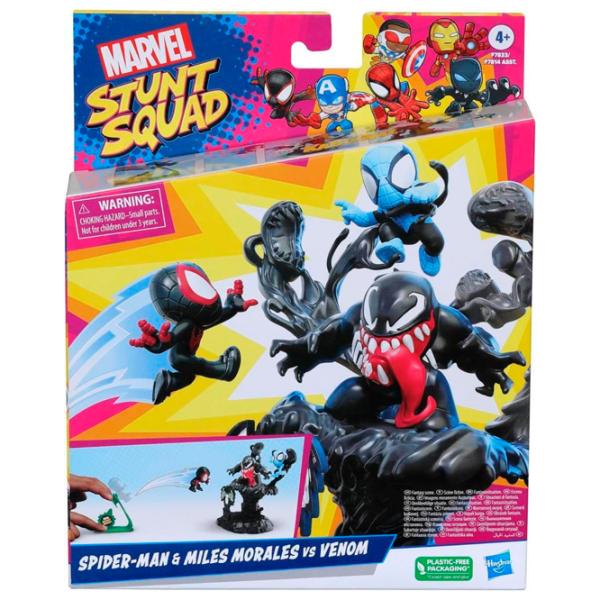 Figurină Hasbro Marvel MVL Stunt Squad Playset Villain Knockdown Ast 4+/ Multicolor photo 3 Figurină Hasbro Marvel MVL Stunt Squad Playset Villain Knockdown Ast 4+/ Multicolor photo 3
