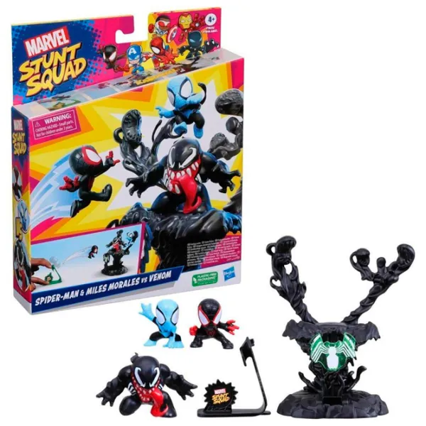 Figurină Hasbro Marvel MVL Stunt Squad Playset Villain Knockdown Ast 4+/ Multicolor photo 5 Figurină Hasbro Marvel MVL Stunt Squad Playset Villain Knockdown Ast 4+/ Multicolor photo 5