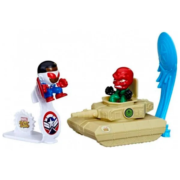 Figurine Hasbro Marvel MVL Stunt Squad Playset Hero Vs Villain Ast 4+/ Multicolor photo 3 Figurine Hasbro Marvel MVL Stunt Squad Playset Hero Vs Villain Ast 4+/ Multicolor photo 3