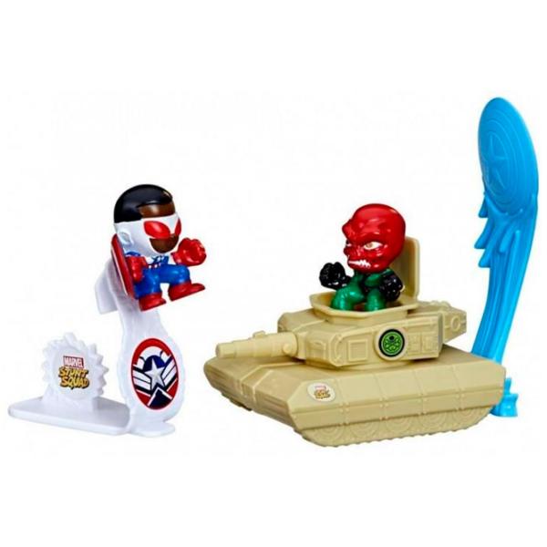 Figurine Hasbro Marvel MVL Stunt Squad Playset Hero Vs Villain Ast 4+/ Multicolor photo 3 Figurine Hasbro Marvel MVL Stunt Squad Playset Hero Vs Villain Ast 4+/ Multicolor photo 3