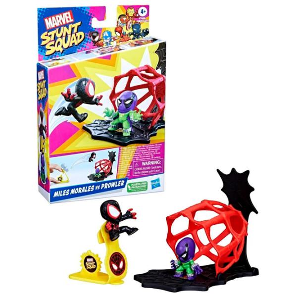 Figurine Hasbro Marvel MVL Stunt Squad Playset Hero Vs Villain Ast 4+/ Multicolor photo 4 Figurine Hasbro Marvel MVL Stunt Squad Playset Hero Vs Villain Ast 4+/ Multicolor photo 4