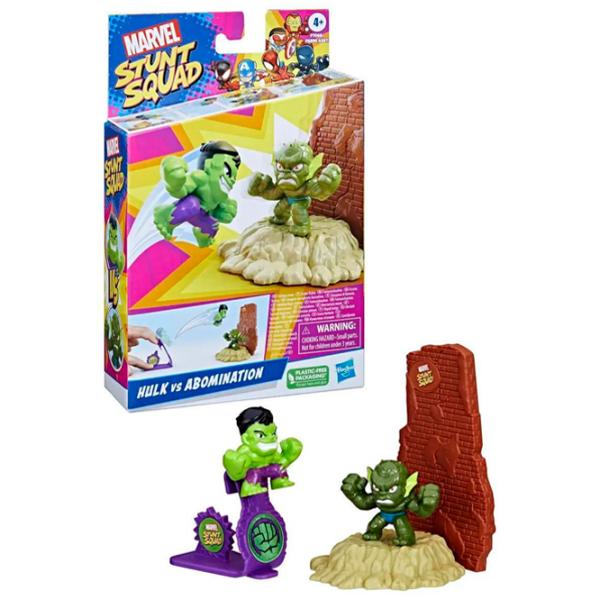 Figurine Hasbro Marvel MVL Stunt Squad Playset Hero Vs Villain Ast 4+/ Multicolor photo 5 Figurine Hasbro Marvel MVL Stunt Squad Playset Hero Vs Villain Ast 4+/ Multicolor photo 5