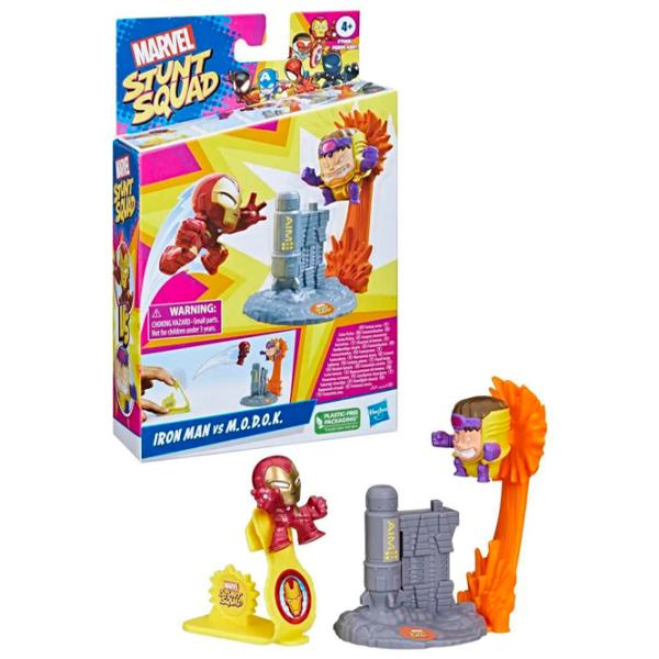 Figurine Hasbro Marvel MVL Stunt Squad Playset Hero Vs Villain Ast 4+/ Multicolor photo 6 Figurine Hasbro Marvel MVL Stunt Squad Playset Hero Vs Villain Ast 4+/ Multicolor photo 6