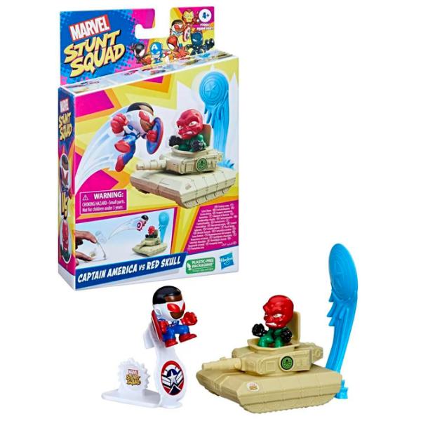 Figurine Hasbro Marvel MVL Stunt Squad Playset Hero Vs Villain Ast 4+/ Multicolor photo 7 Figurine Hasbro Marvel MVL Stunt Squad Playset Hero Vs Villain Ast 4+/ Multicolor photo 7