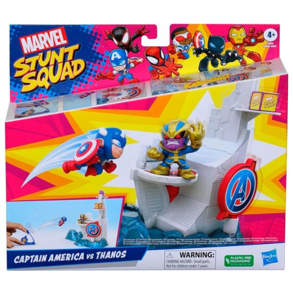 Figurină Hasbro Marvel MVL Stunt Squad Figure Smashin Heroes 4+/ Multicolor photo 2 Figurină Hasbro Marvel MVL Stunt Squad Figure Smashin Heroes 4+/ Multicolor photo 2