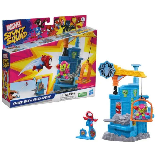 Figurină Hasbro Marvel MVL Stunt Squad Figure Smashin Heroes 4+/ Multicolor photo 4 Figurină Hasbro Marvel MVL Stunt Squad Figure Smashin Heroes 4+/ Multicolor photo 4