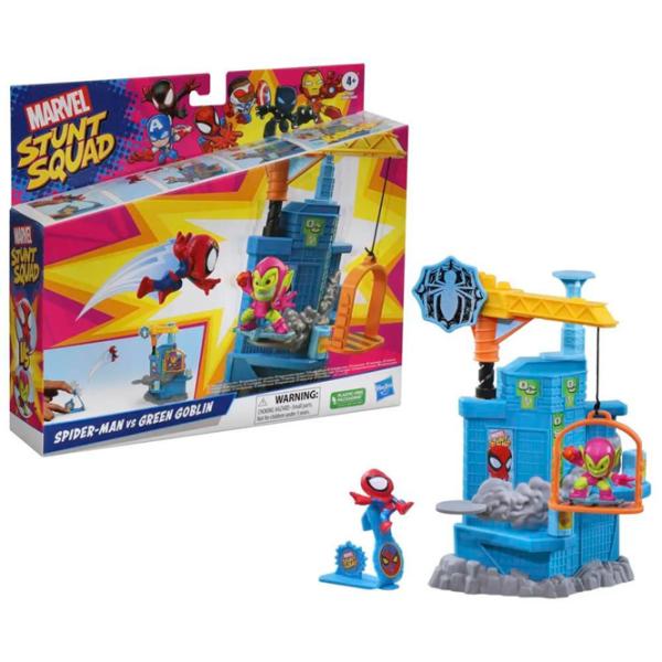 Figurină Hasbro Marvel MVL Stunt Squad Figure Smashin Heroes 4+/ Multicolor photo 4 Figurină Hasbro Marvel MVL Stunt Squad Figure Smashin Heroes 4+/ Multicolor photo 4