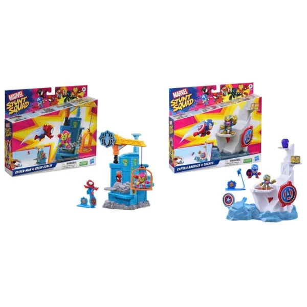 Figurină Hasbro Marvel MVL Stunt Squad Figure Smashin Heroes 4+/ Multicolor photo 5 Figurină Hasbro Marvel MVL Stunt Squad Figure Smashin Heroes 4+/ Multicolor photo 5