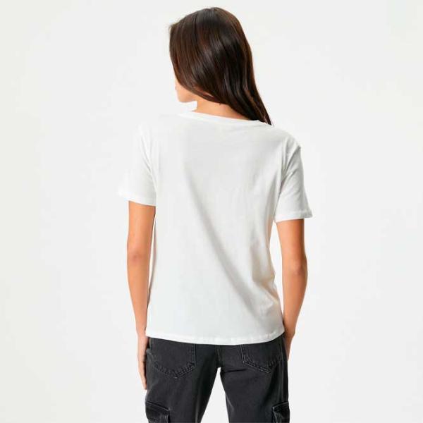 Футболка для женщин Koton 4SAK50165EK 100% хлопок/ Белый photo 4
