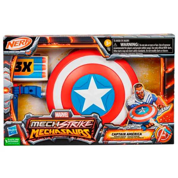 Игрушечный пистолет Hasbro MVL Mech Strike 3.0 Role Play 5+/ Стрел/ Красный photo 6