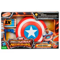 Pistol de jucărie Hasbro MVL Mech Strike 3.0 Role Play 5+/ Săgeți/ Red photo 6