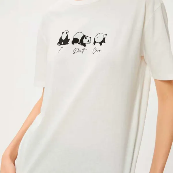 Tricou pentru femei Koton 4SAL10917IK 100% bumbac/ White photo 5