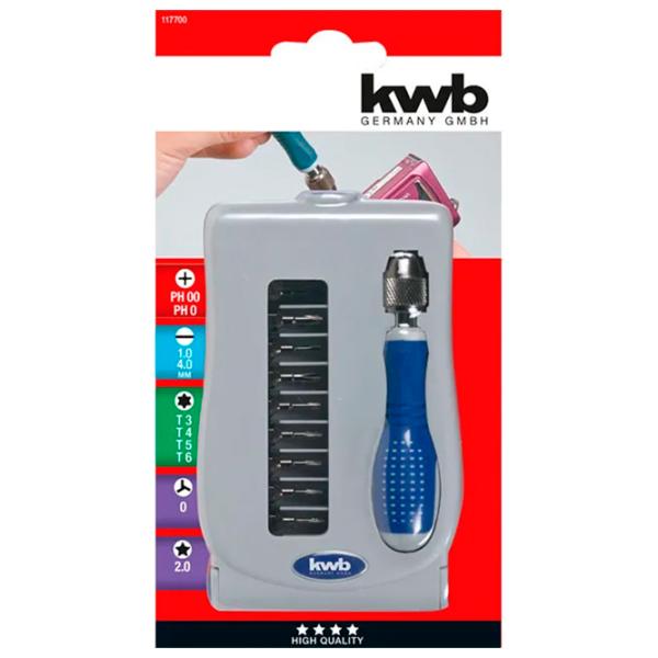 Набор отвёрток KWB K117700 Количество в наборе: 11 photo 5