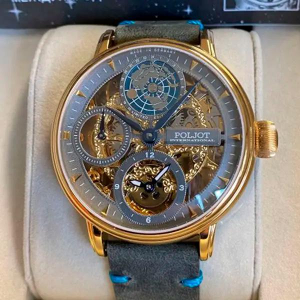 Ceas de mână pentru bărbați Poljot International 9730.2940653 Mecanic/ 43 mm photo 3 Ceas de mână pentru bărbați Poljot International 9730.2940653 Mecanic/ 43 mm photo 3