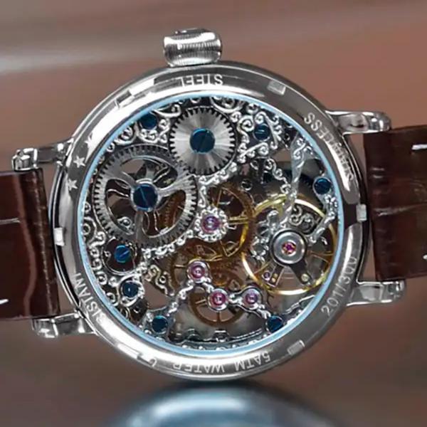 Ceas de mână pentru bărbați Poljot International 9730.2940554 Mecanic/ 43 mm photo 3