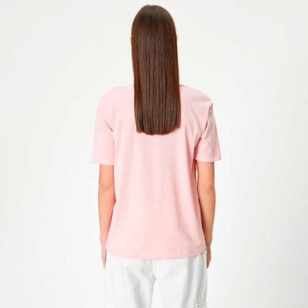 Футболка для женщин Koton 4SAL10925IK 100% хлопок/ Белый photo 4