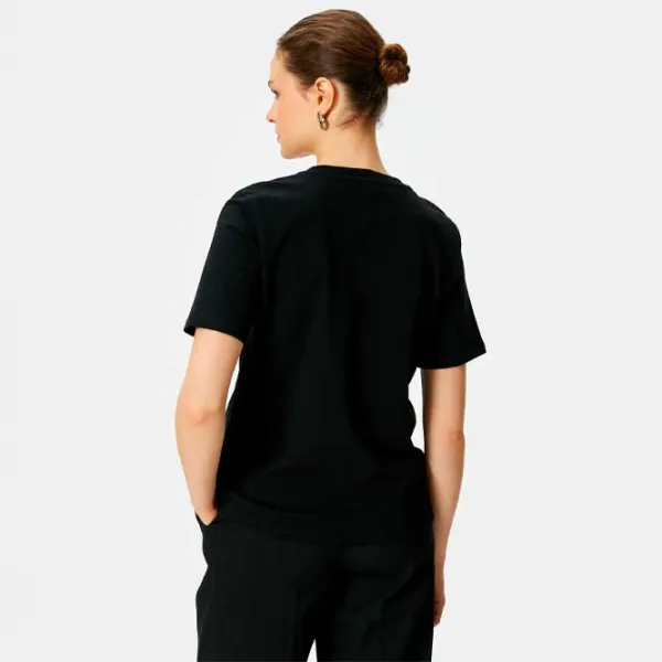 Tricou pentru femei Koton 4SAK50061EK 100% bumbac/ Black photo 4
