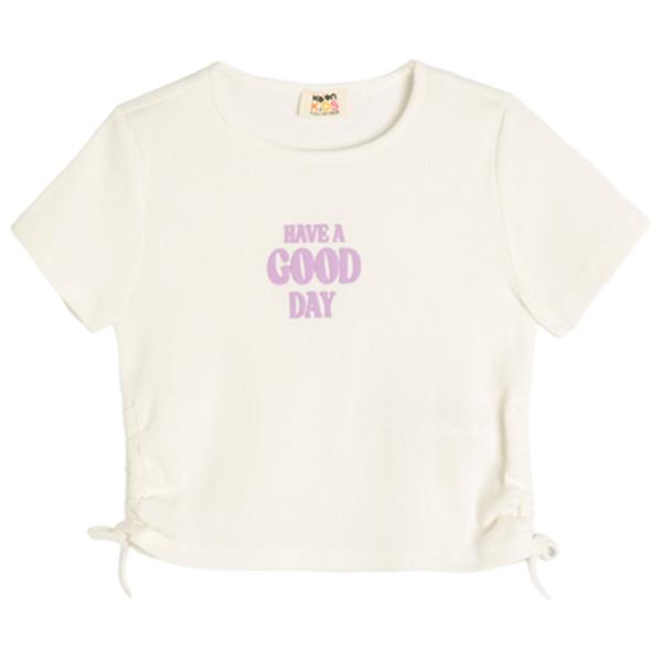 Футболка для девочек Koton 4SKG10055AK 110 - 116 см / Бежевый photo 2